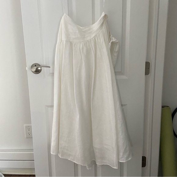 NWT Zimmermann Tropicana Asymmetric Dress in Ivory - Picture 7 of 9